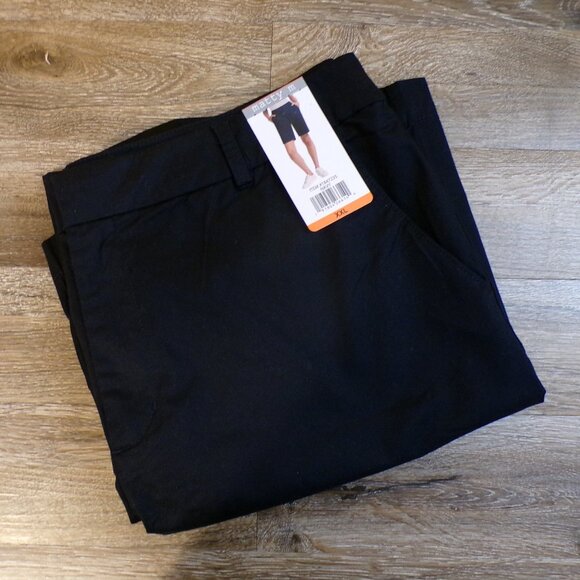 MATTY M Women's NWT Bermuda Shorts Flat Front Navy Blue Size XXL - Picture 1 of 5
